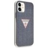 Guess GUHCP12SPCUJULDB iPhone 12 mini 5,4 granatowy/dark blue hardcase Jeans Collection